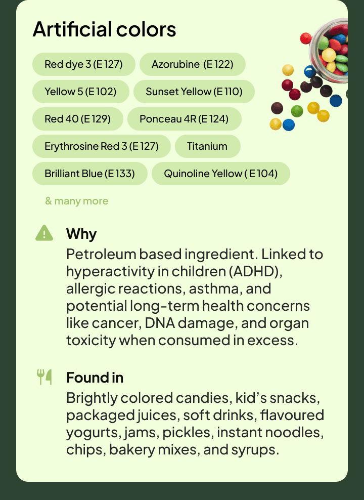 Banned ingredient information card 6