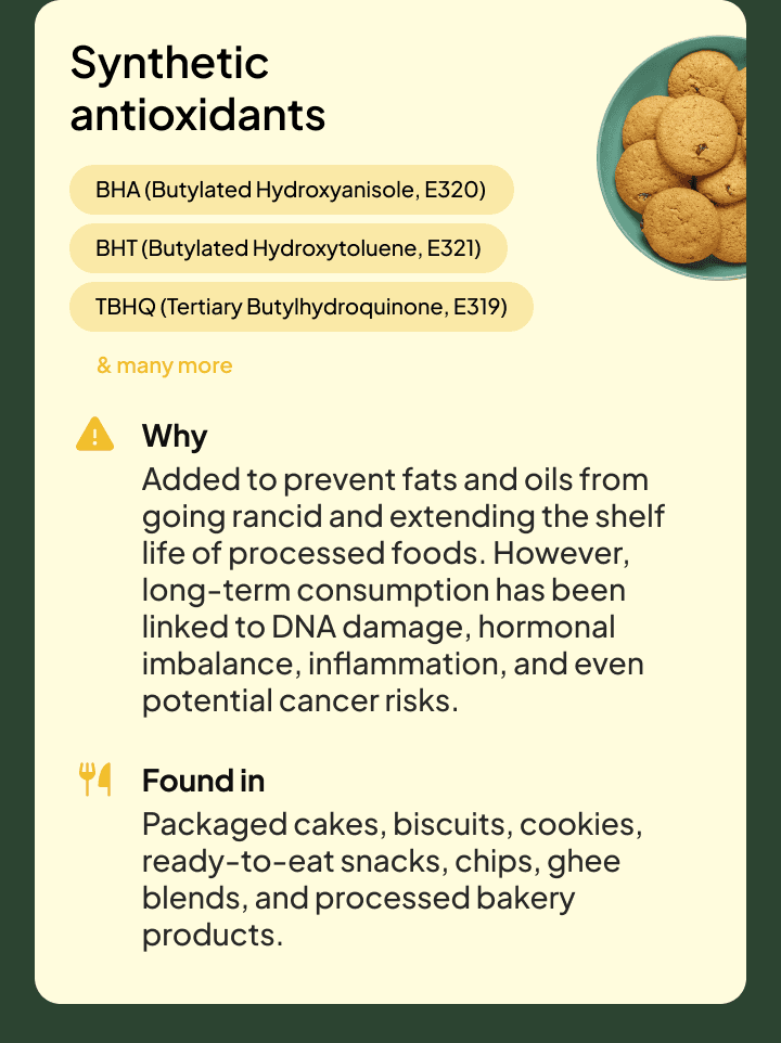 Banned ingredient information card 12